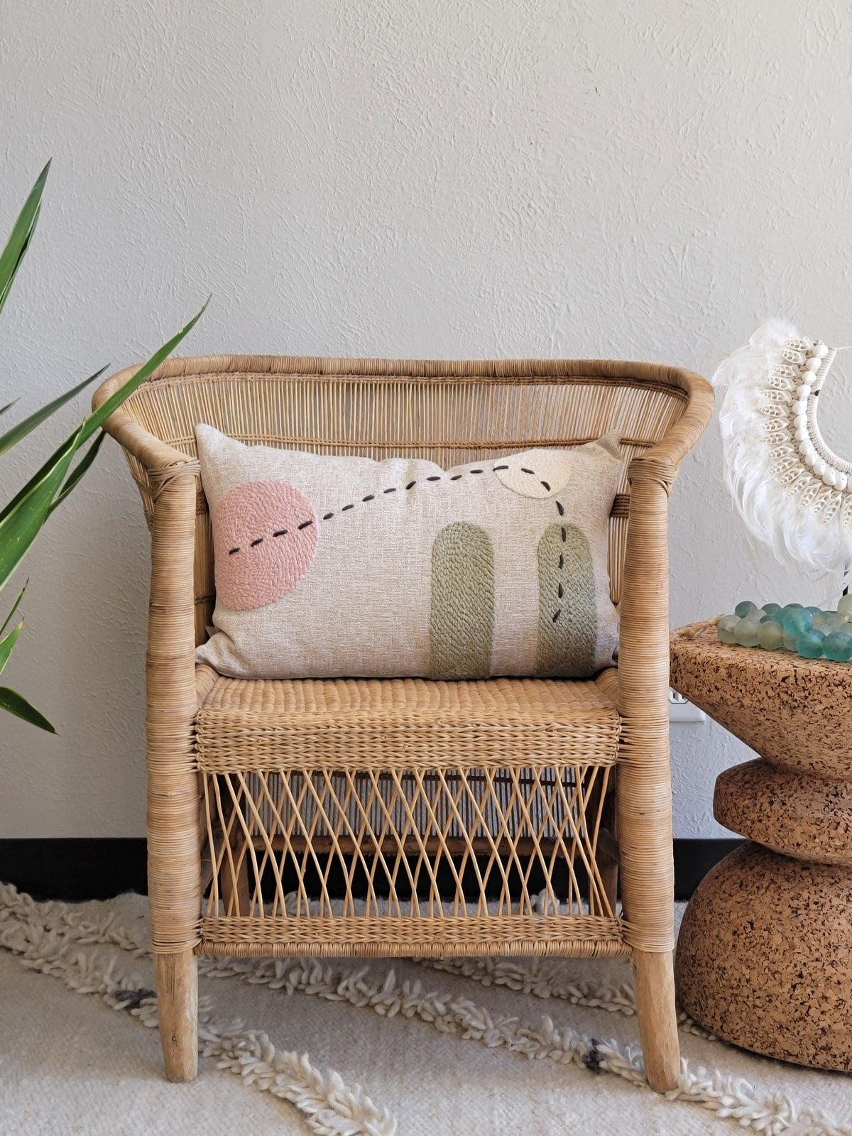 Desert Dawn Throw Pillow