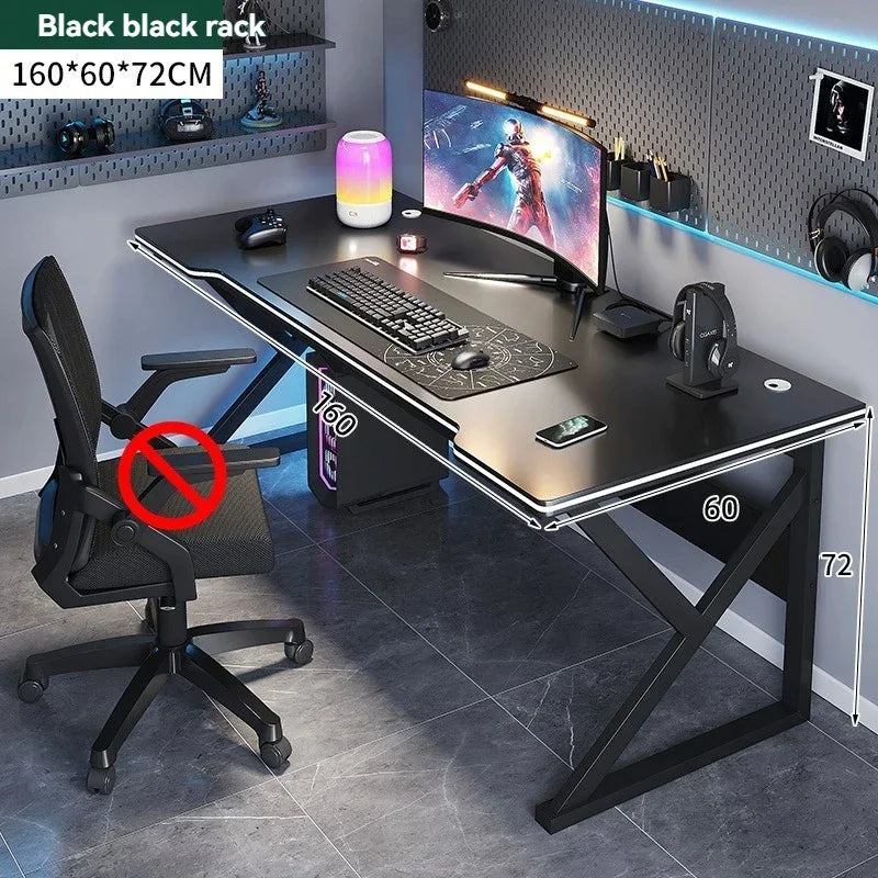 Household Goods Computer Desk, Home Desk, Student Learning Desk, Simple Gaming Desk, E-sports Desk, Workbench, Office Desk