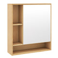 Wall Mounted Bathroom Cabinet with Mirror Single Door