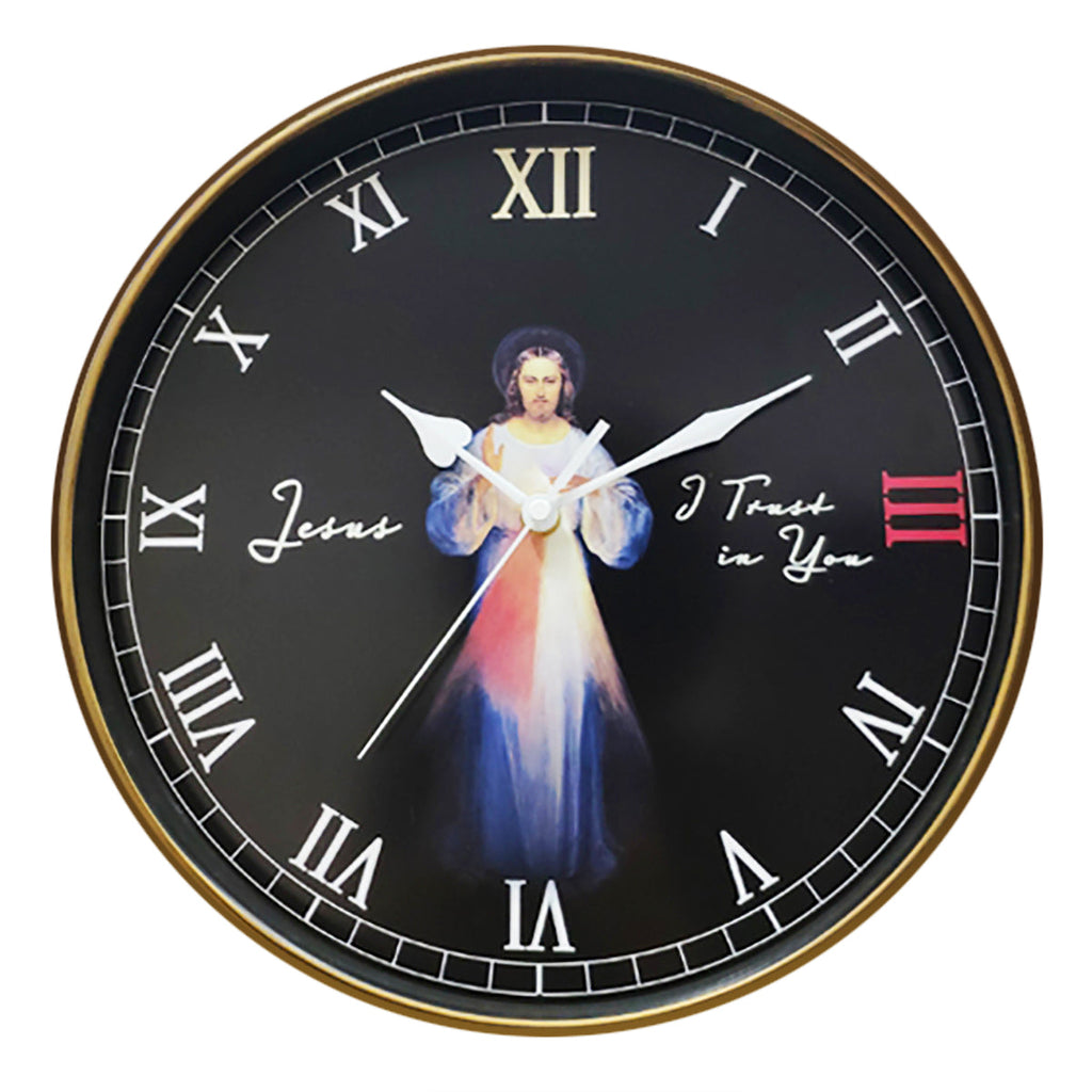 Divine Mercy Wall Clock - Buy 1 Get 1 Free